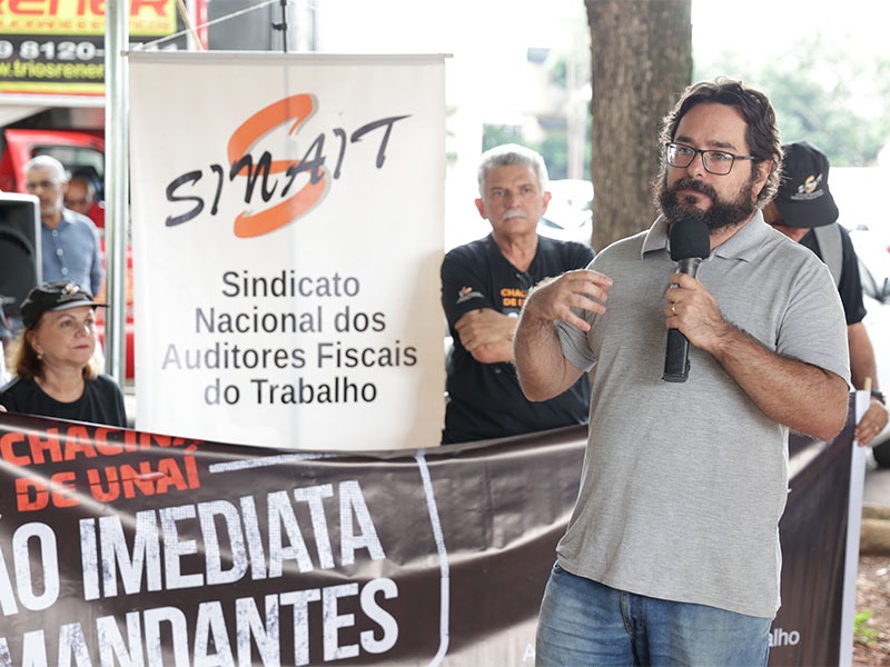 André Roston da Coordenação de Combate ao Trabalho Escravo da SIT