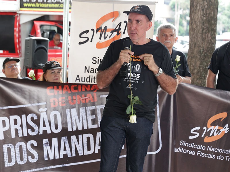 Anísio Barcelos, presidente do Conselho de Delegados Sindicais - CDS