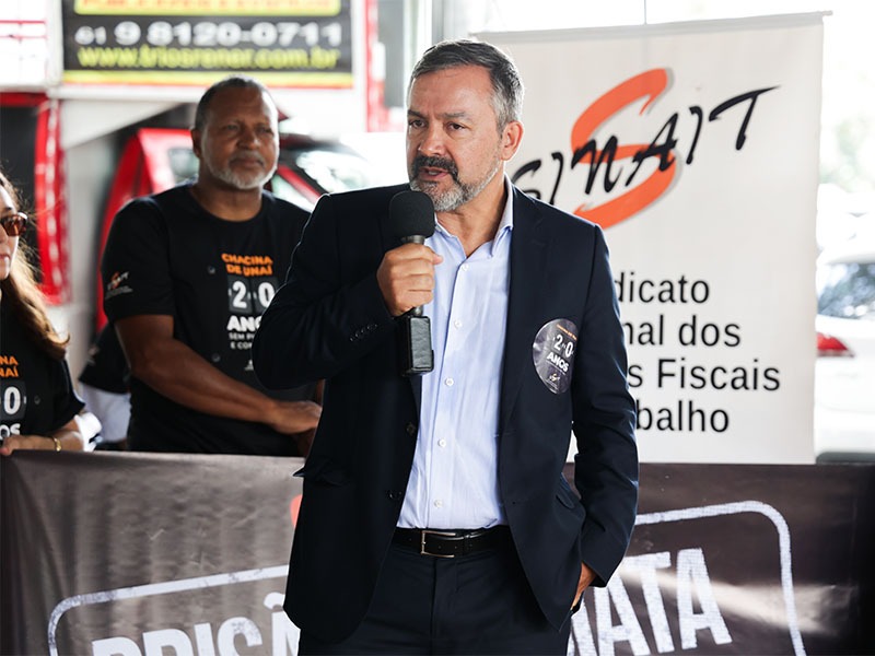 Rudiney Marques representa o Fonacate no ato